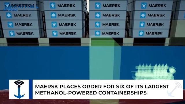 Maersk orders six methanol-prepared container ships