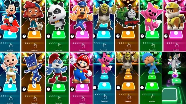 Tiles hop Video Megamix 🆚 Baby Shark Friends 🆚 Cocomelon 🆚 Pinkfong 🎶 Who Will Win#879 смотреть онлайн