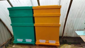 Улей восьмирамочный из ППУ для ротационного пчеловодства.  Начали производство