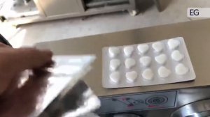 Блистерная машина для упаковки не стандартных таблеток DPB-80