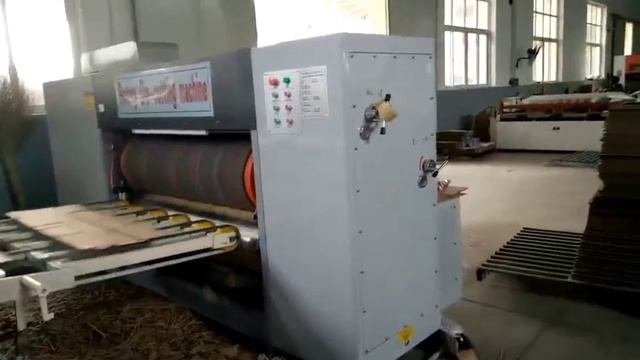 Ротационная листовая вырубка для гофрокартона 2000×360 мм с функцией удаления облоя