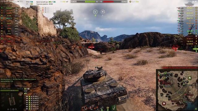 АМХ 50 100 WoT Как нужно, тактика сработала! Три отметки легко!