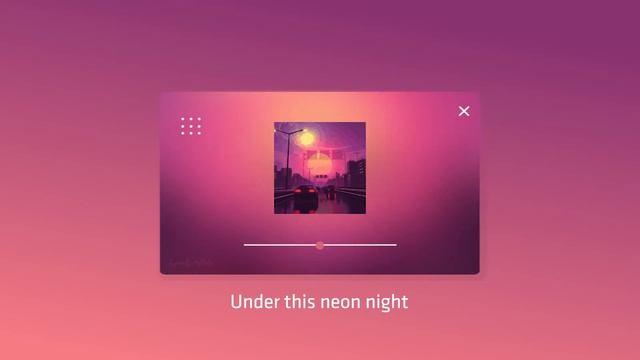 Neon Night - MYK and MAYEE Lyrics 🎵 // Aesthetic Lyrics смотреть онлайн
