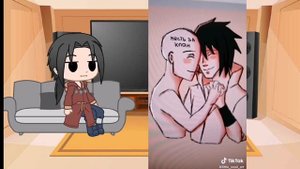 🥗Реакция воскрешённого Итачи на Сараду🥜