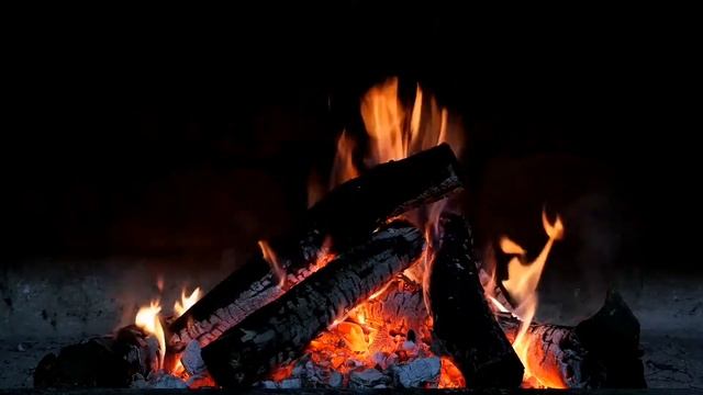Успокаивающий звук костра  calming campfire sound.