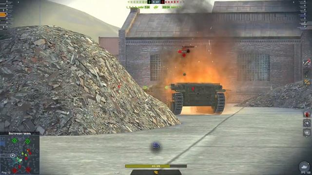 Прокачиваю новый аккаунт в танкс блиц. смотреть онлайн