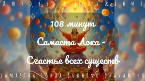 (SecVers) - 108 мин Самаста Лока - Счастье всех существ  - (Samastha Lokaa)   - Любовь и Служение