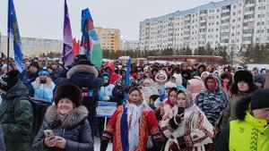Награждение участников XXIX Открытые традиционные соревнования оленеводов на Кубок Губернатора Ямал