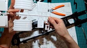 Сборка Scania 770S 8x4/4 Tamiya. Часть 4. Рулевое управление