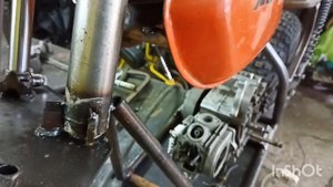 Делаю самодельный мотоцикл, Мотовездеход,колеса низкого давления,Мотосамоделка