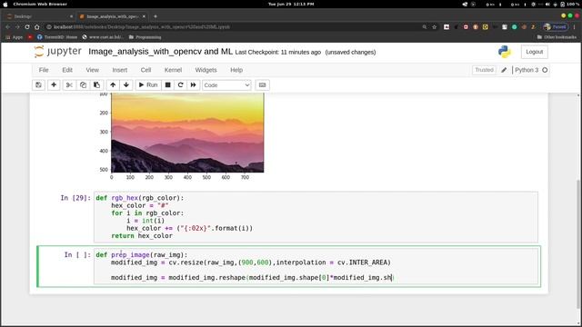 Building an Image analyzer using Machine Learning and OpenCV || Tutorial