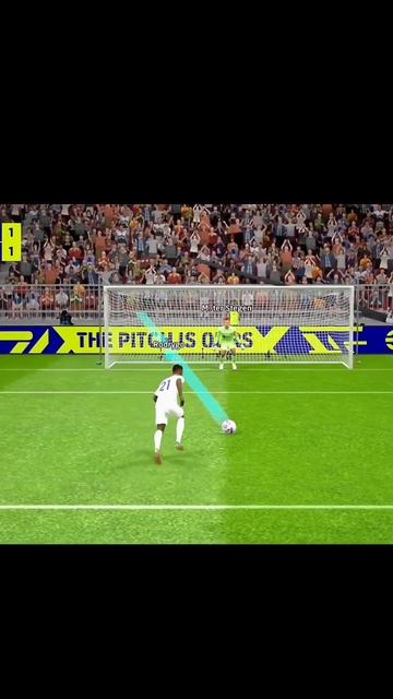 Rodrigo penalty kick 😍😍 #pes #viral #shorts #efootball #rodrigo ! смотреть онлайн