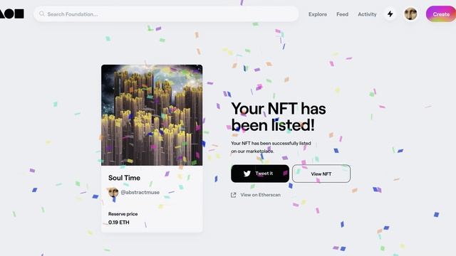 How much I have spent and earned on one NFT on Foundation смотреть онлайн