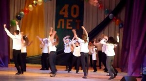 Флешмоб юбилей школы № 4 п. Ключи Усть-Камчатского района 21.11. 2015г