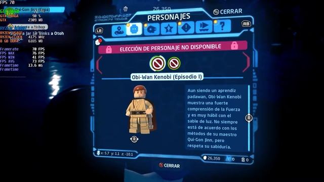 LEGO STAR WARS THE SKYWALKER SAGA | LENOVO IDEADPAD GAMING 3 | GTX 1650 | Ryzen 7 4800H | Benchmark смотреть онлайн