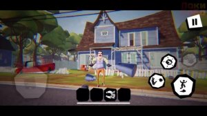 ЛОКИ БОБО играет в Привет сосед 1 акт ► Hello neighbor Act 1