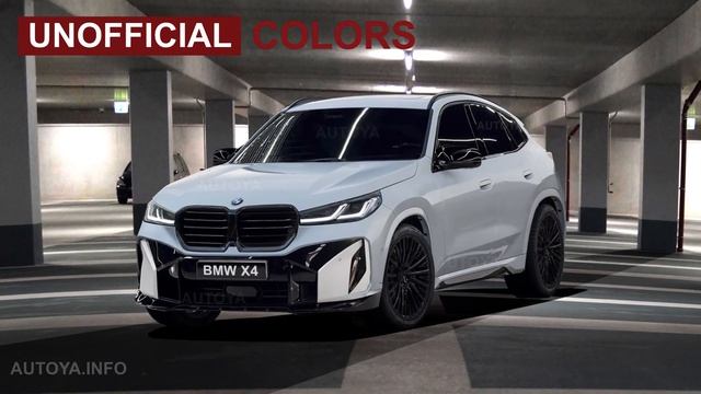 2025 BMW X4 M Competition G46 - NEXT GENERATION Twin Turbocharged SUV Coupe or Electric iX4 смотреть онлайн