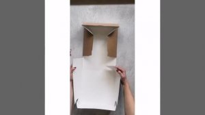 Сборка коробки для торта