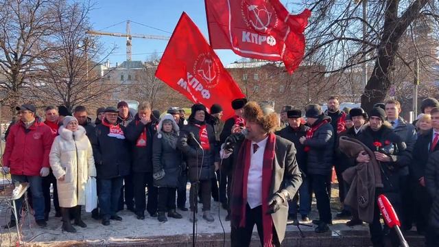 23 ФЕВРАЛЯ I 107 ЛЕТ СО ДНЯ РОЖДЕНИЯ КРАСНОЙ АРМИИ! I КПРФ смотреть онлайн