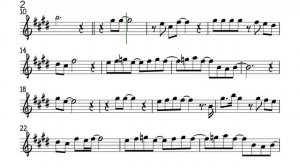 Ikaw Nga Alto Sax Sheet Music Backing Track Partitura South Border