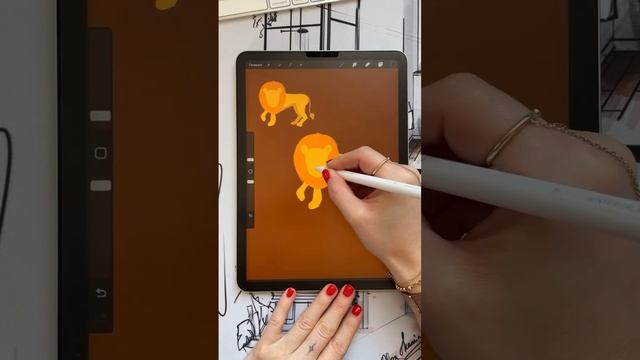 Как нарисовать льва?