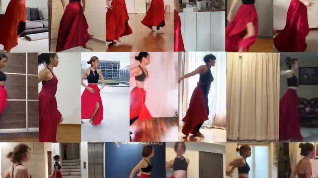 Salsa Fusion Ladies Shines and Styling | Brenda Liew BLDC Challenge | The Pursuit Skirt Choreograph смотреть онлайн