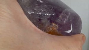 Аметист сиреневый полированная галька большого размера