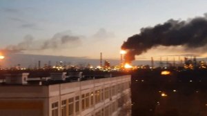 Горит московский НПЗ