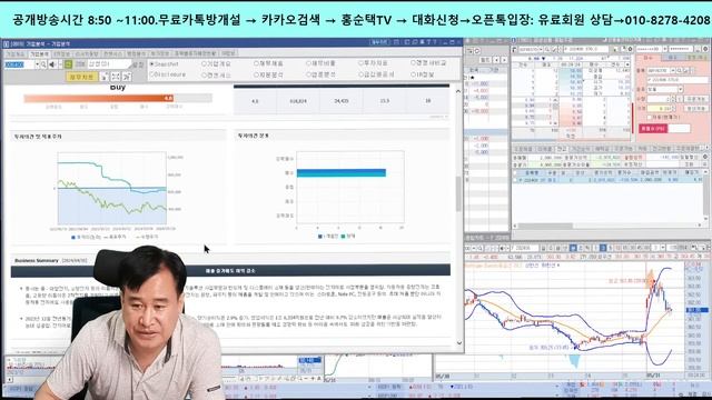 5/31 홍순택의 증권방송(주식+선물옵션)#주식 실시간방송 #선물옵션 실시간방송,카톡방요청→https://open.kakao.com/o/gW8Y9ucg→톡방입장요청