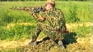 25 Искусство снайпера.Техника стрельбы,лежа,с колена,стоя.