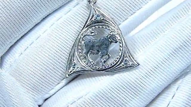 Серебряная подвеска 925 пробы с шпинелью, 2200000266125 смотреть онлайн