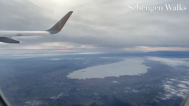 Pegasus Airlines  Vienna to Istanbul  Takeoff  Cheapest Flight  A320 neo
