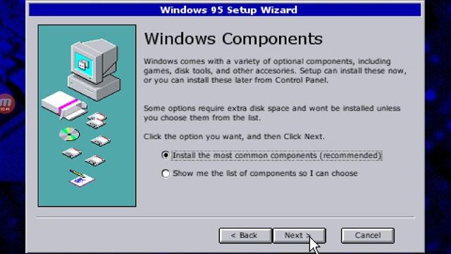 Установка Windows 95 в Jpcsim смотреть онлайн