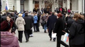 1 марта 2014 года, пл. Нахимова. Севастополь.