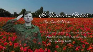 In Flanders Field /// Remembrance Day