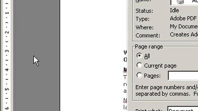 Microsoft Office Word 2003 Scale a document to fit on different paper sizes смотреть онлайн