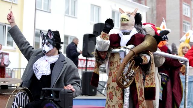 Как в Волжске (Марий Эл) прошла Масленица (2) смотреть онлайн