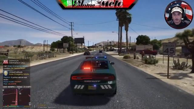 GTA5 - LSPDFR - LIVE - Working the county смотреть онлайн