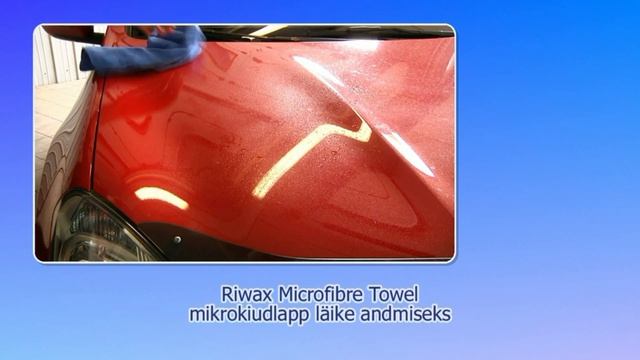 Veevaba puhastus- ja läikevahend RIWAX RX20 Spray Finish смотреть онлайн