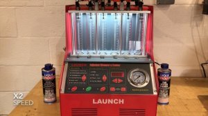 Launch X-Sonic Clean BT / CNC-602a Injector Cleaner • Auto Test 1