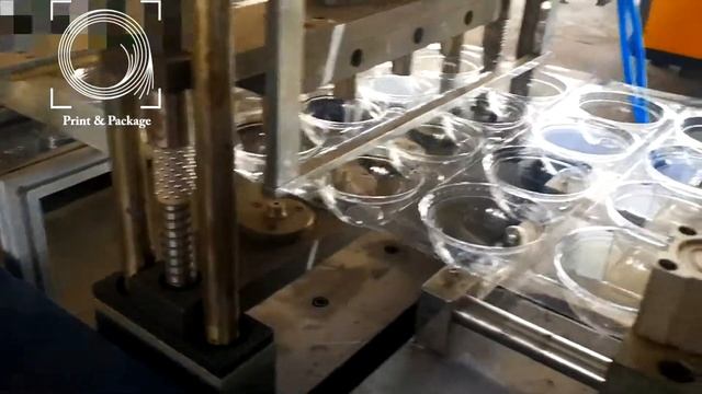 Машина для производства пластиковых крышек для стаканов PB 420 смотреть онлайн