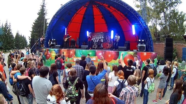 Тест звука Amkov 7000s, Концерт памяти Цоя, Красноярск 2016 смотреть онлайн