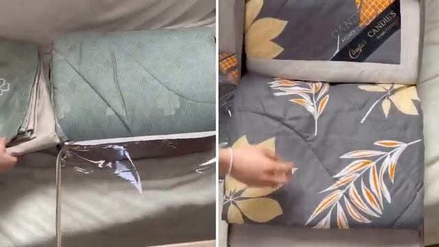 Постельное бельё с одеялом в комплекте!
