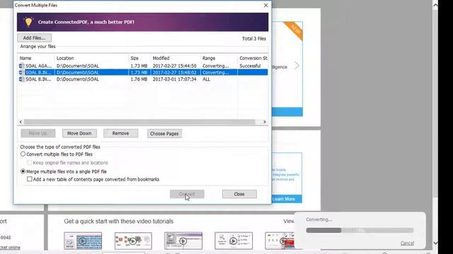 Menyatukan Beberapa File Menjadi 1 File PDF смотреть онлайн