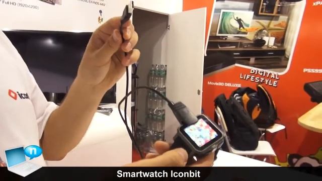 IconBIT Callisto 100: Smartwatch with integrated 3G and phone features смотреть онлайн