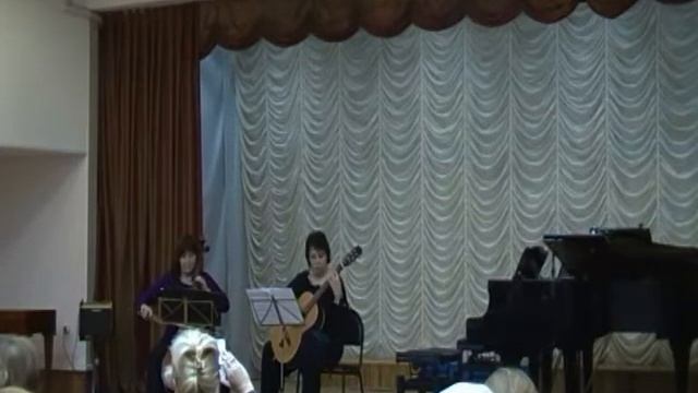 Вила Лобос Ария из Бразильской бахианы №5 исп. Петушкова Наталья и Грицай Наталья смотреть онлайн