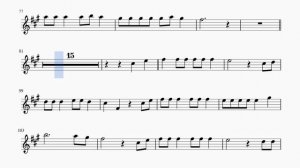 Сектор Газа - Лирика. Видеоминус для альт саксофона