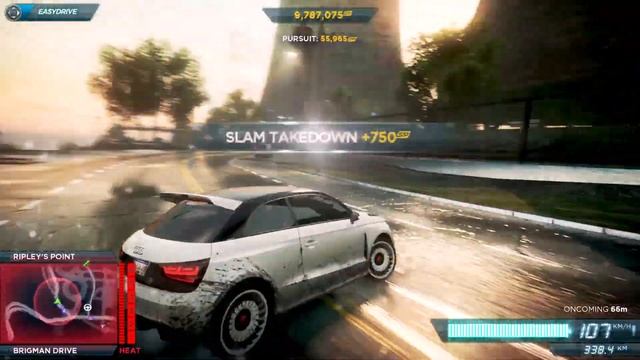 Audi A1 Clubsport Quattro vs Police | Police Chase Max Heat Level Escaped | NFS Most Wanted смотреть онлайн