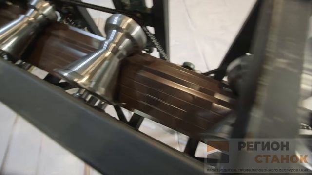 Станок для изготовления Фигурной торцевой планки смотреть онлайн