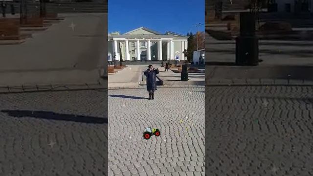 Трактористка
